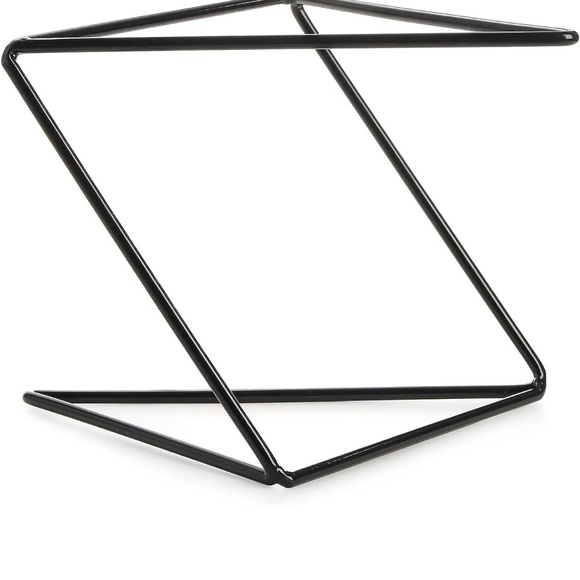 ZENFUN 10 Pack Metal Tabletop Pizza Pan Risers, Black Food Serving Display Stand - Picture 4 of 4